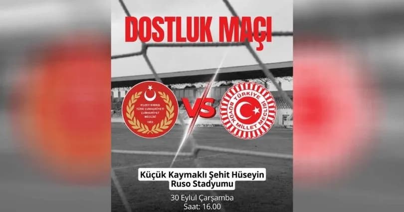 Cumhuriyet Meclisi ile TBMM futbol takımlarının dostluk maçı çarşambaya alındı