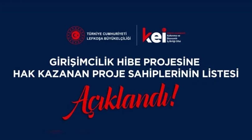 Girişimcilik Hibe Programı sonuçları açıklandı