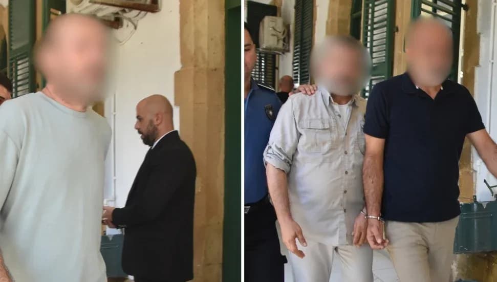 Ercan’da 2,8 milyon TL değerinde gümrüksüz mal ile tutuklanan 3 zanlı cezaevine gönderildi