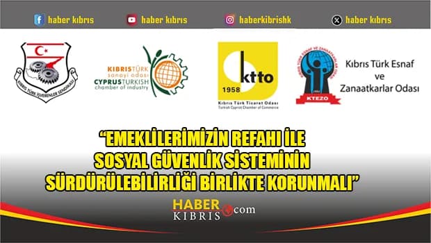 Dört ekonomik örgütten ortak açıklama