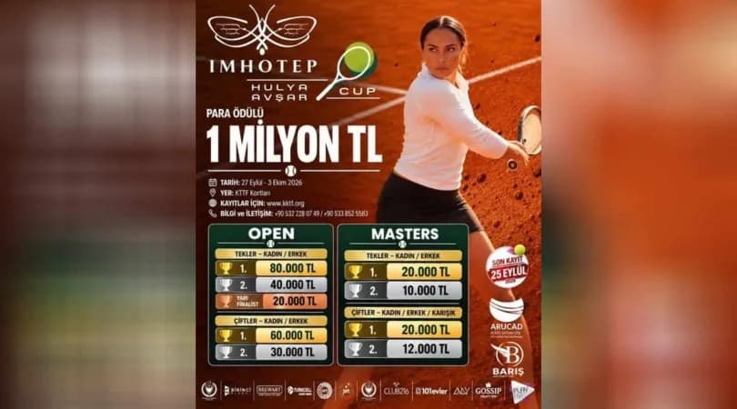 Hülya Avşar Cup için geri sayım başladı