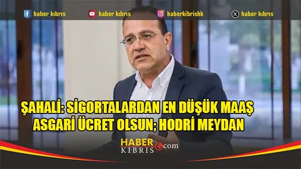 Şahali: "Sigortalılardan en düşük maaş asgari ücret olsun"
