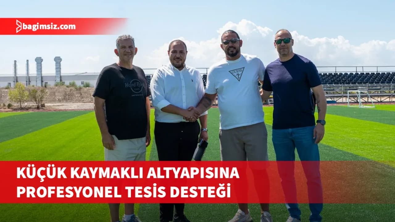 Küçük Kaymaklı’nın altyapı takımları, YDÜ Spor Kompleksi’nde antrenmana başladı