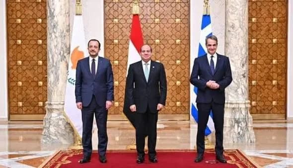Hristodulidis, Sisi ve Mitsotakis bugün El Alameyn’de buluşuyor