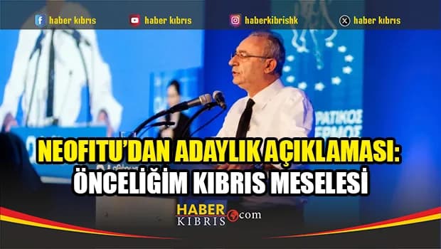 Eski DİSİ Başkanı Averof Neofitu'dan adaylık açıklaması