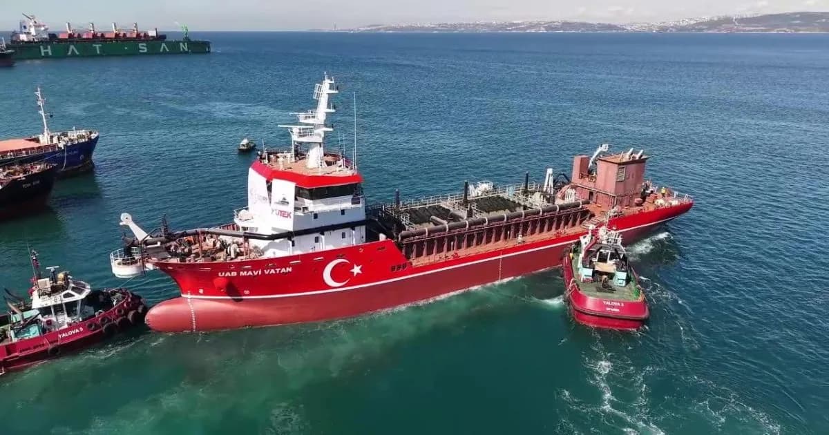 Türkiye’nin ilk yerli ve milli tarama gemisi suya indirildi
