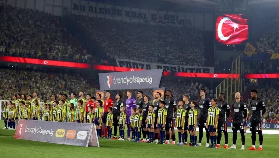 Fenerbahçe-Beşiktaş derbisinde ilk yarı 1-1 sona erdi