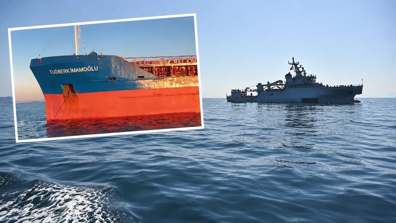 Silivri açıklarında batan gemi 720 metre derinlikte bulundu!
