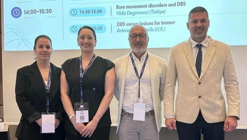 Dr. Çağın Ozankaya, Viyana’daki Dünya Derin Beyin Stimülasyon Topluluğu Kongresi’nde KKTC’yi temsil etti