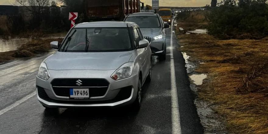Yılmazköy-Kılıçaslan Anayolu yeniden trafiğe açıldı
