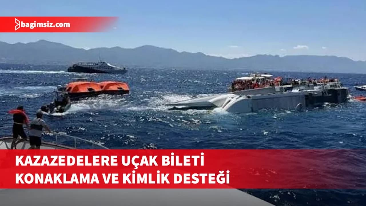 Gemi faciasında Lefkoşa Büyükelçiliği Kriz Masası kazazedelere uçak bileti, otel ve geçici kimlik desteği sağlıyor