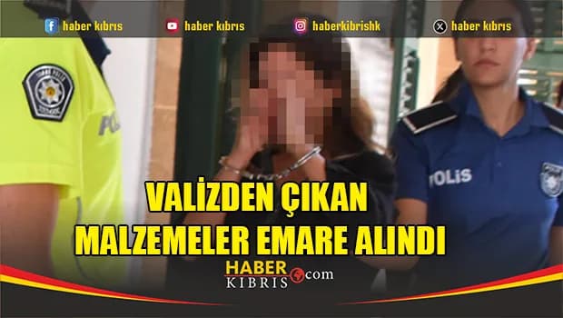 Ercan Havalimanı’nda Uyuşturucu Kalıntılı Malzemeler Ele Geçirildi