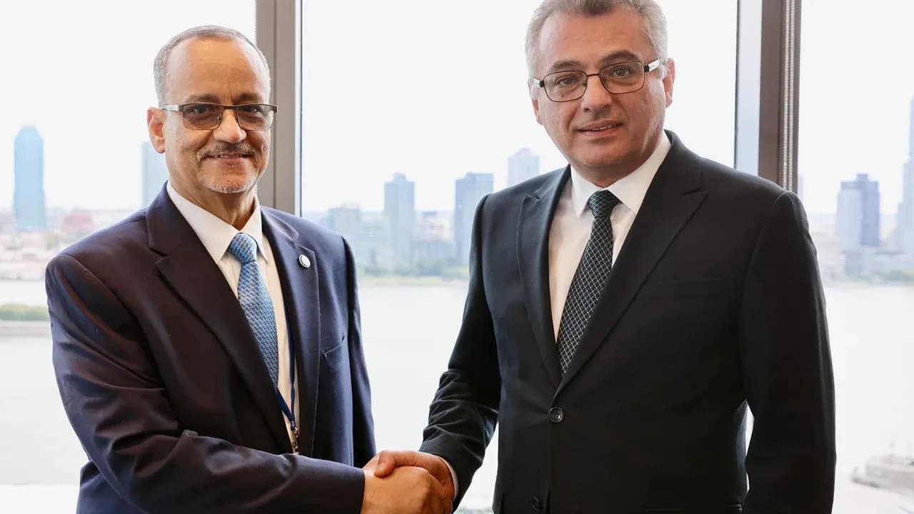 Erhürman, İİT Genel Sekreteri Ahmed ile görüştü