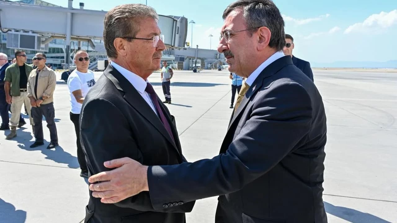 Cevdet Yılmaz taziye ziyareti için KKTC’ye geldi
