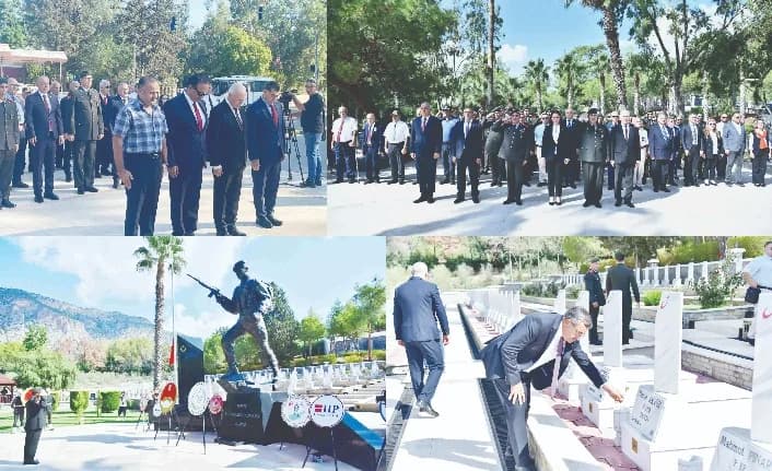 İki tören düzenlendi
