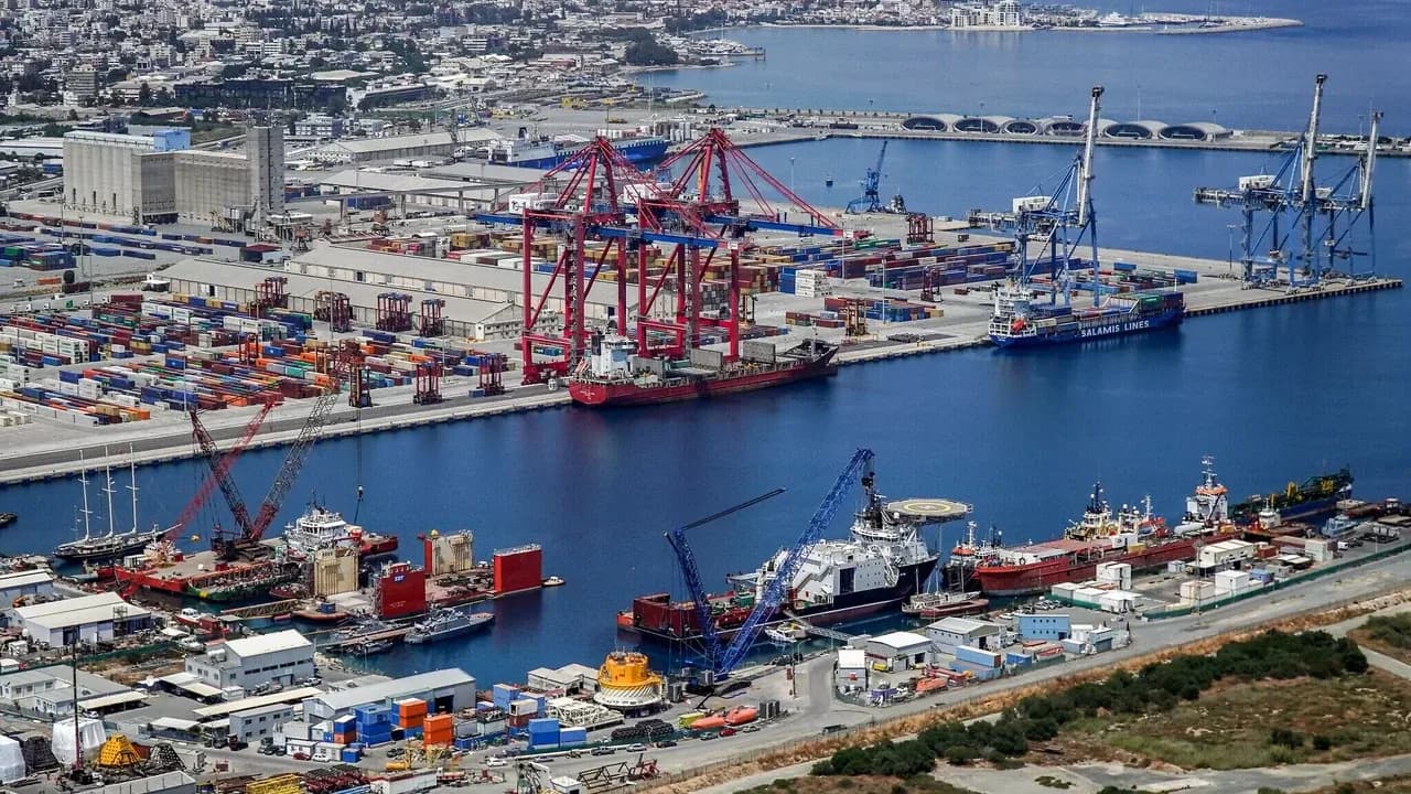 Güney Kıbrıs’ın ticaret açığı 5,6 milyar euroya yükseldi