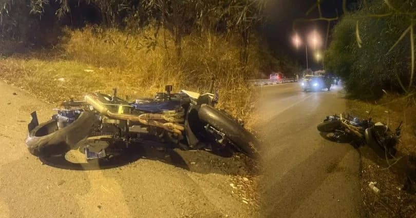 Girne-Lefkoşa ana yolunda feci kaza: Motosiklet sürücüsü hayatını kaybetti!