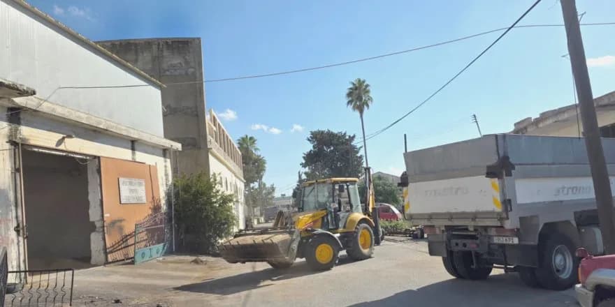 Dipkarpaz’daki Tarım Bakanlığı deposu üreticiler için hizmete açıldı