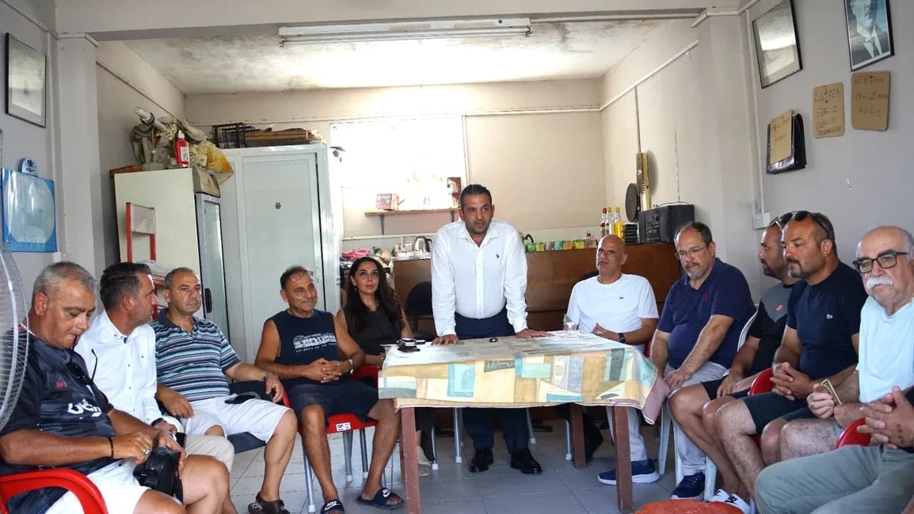 Sermet Nereli Ötüken’de vatandaşlarla bir araya geldi