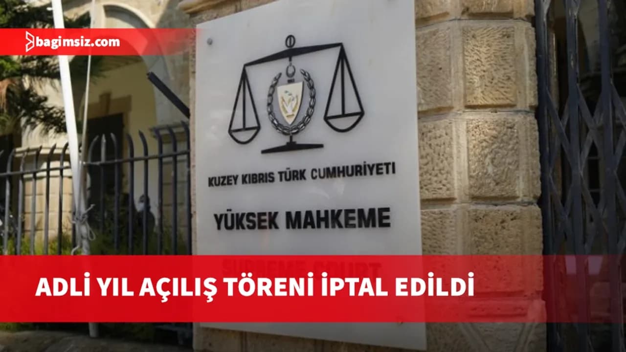 Gemi faciası nedeniyle adli yıl açılış töreni iptal edildi