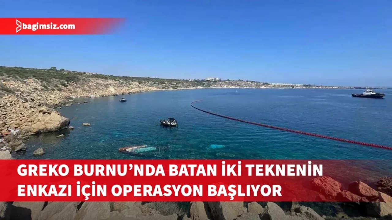 Greko Burnu’ndaki ölümlü deniz kazaları için enkaz arama, toplama ve kaldırma çalışmaları başladı