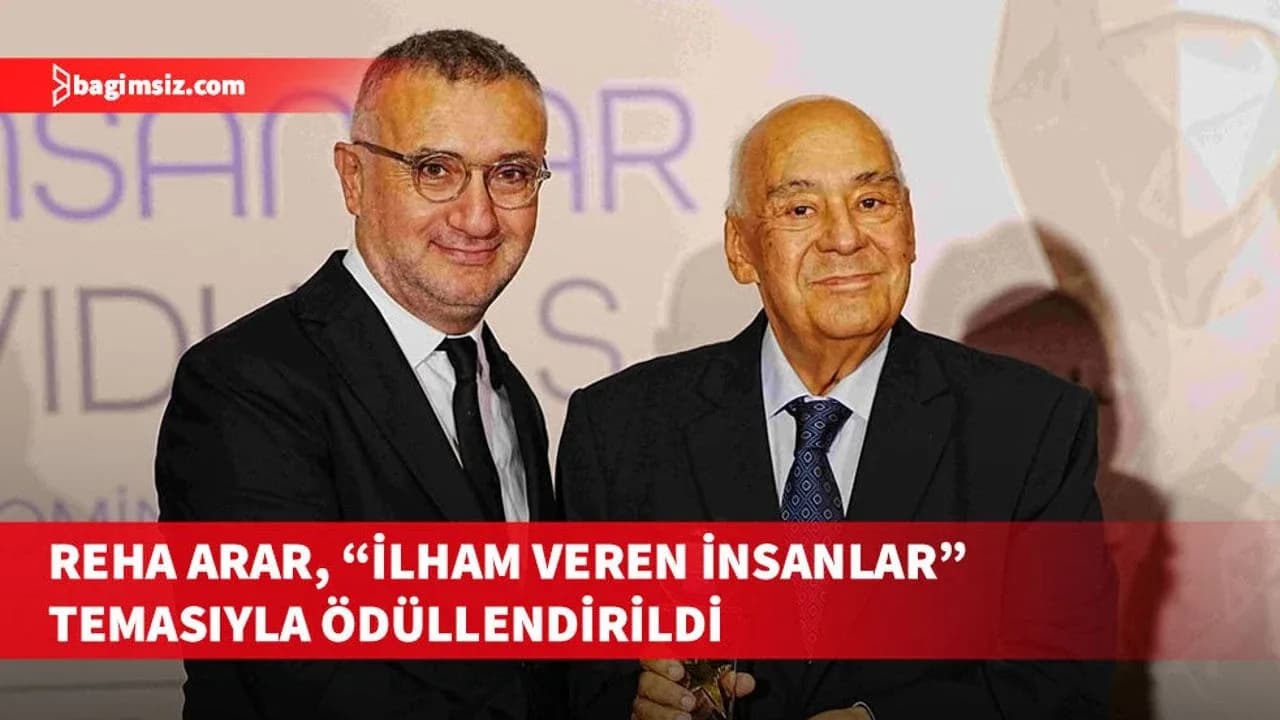 Reha Arar’a gastronemiye hizmet ödülü
