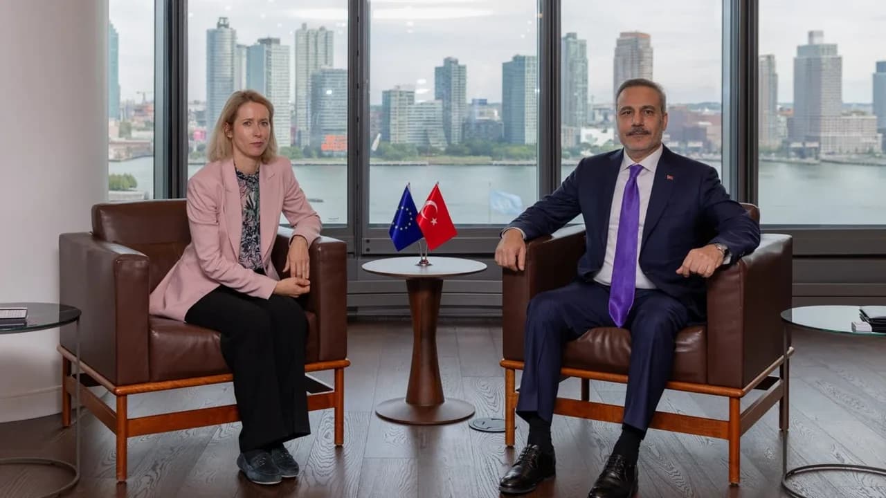 Hakan Fidan, Kaja Kallas ile New York’ta görüştü