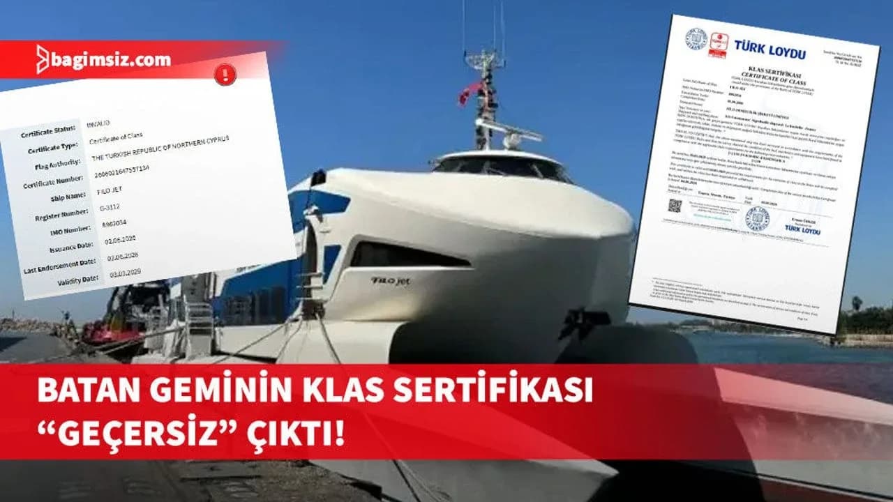Gemi bu belgeyle nasıl sefere çıktı?