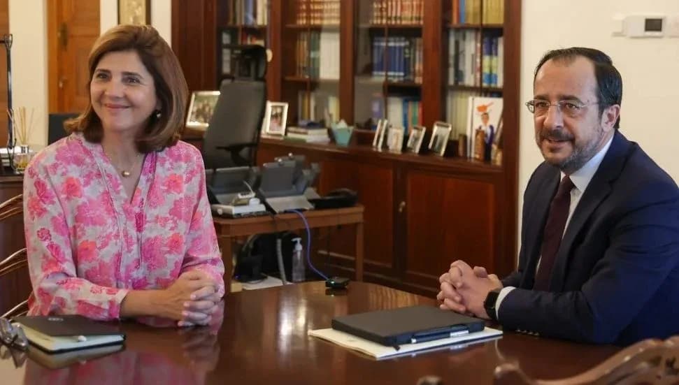 Hristodulidis, New York'ta Holguin ile görüştü: Hristodulidis, Erhürman'a sunduğu "yeni fikirleri" aktardı