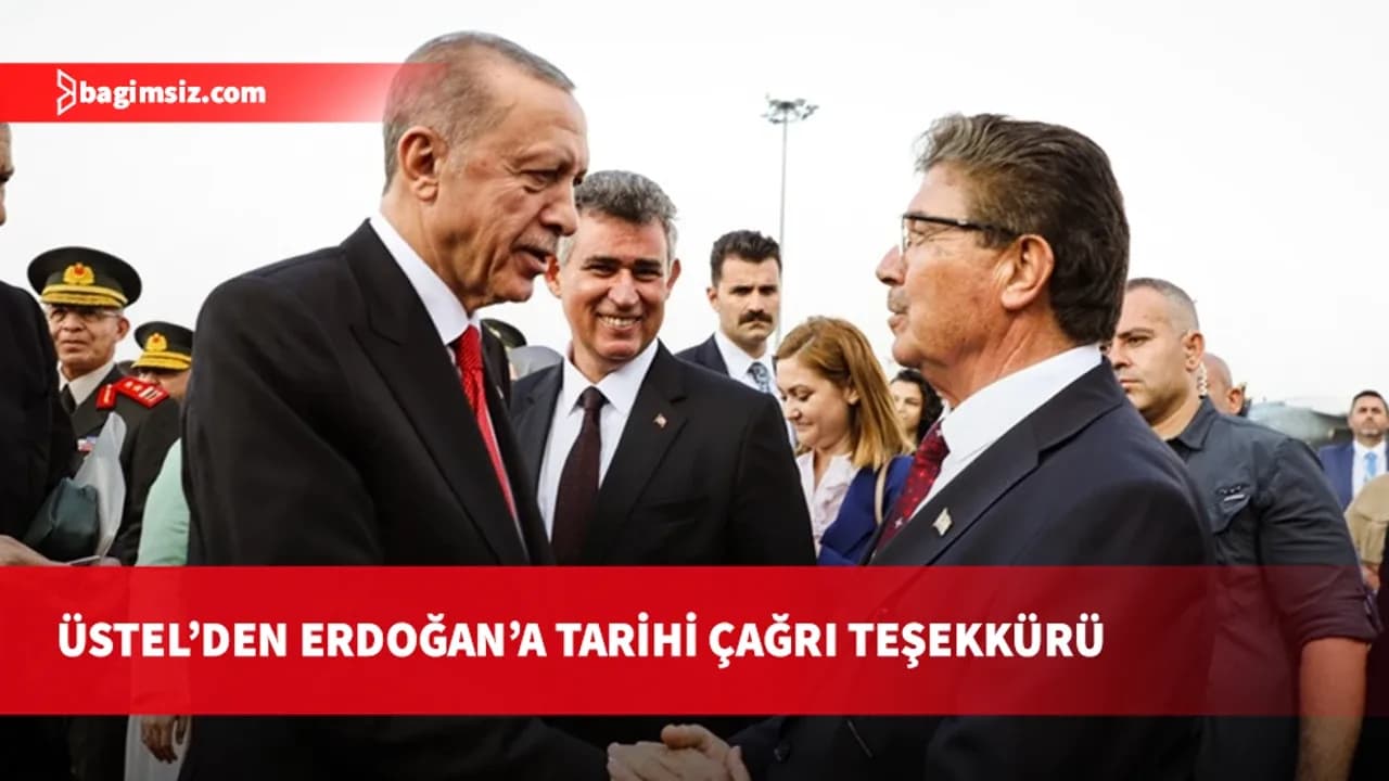 Başbakan Ünal Üstel'den Erdoğan'a teşekkür: Beşinci kez dünyaya haykırdı!