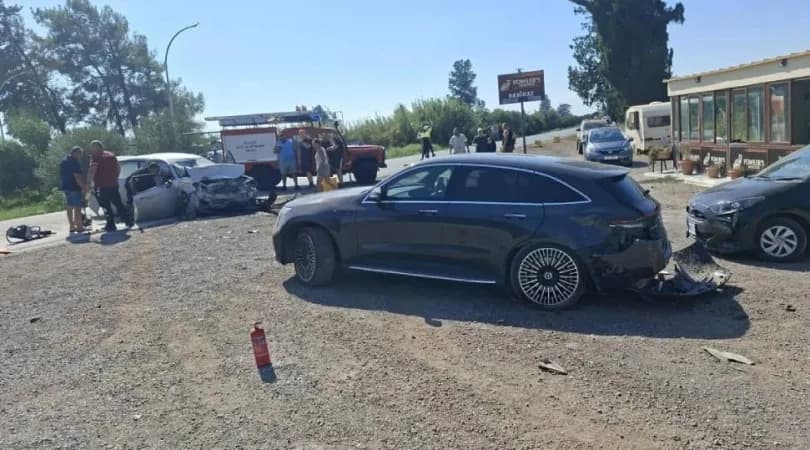 Güzelyurt’ta trafik kazası: Sürücü yoğun bakıma alındı