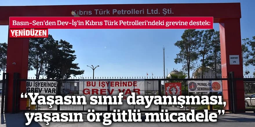 “Yaşasın sınıf dayanışması, yaşasın örgütlü mücadele”