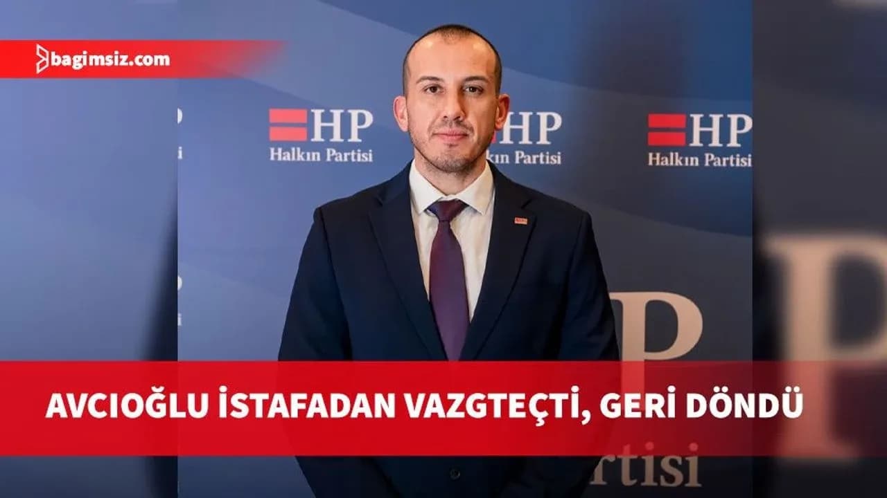 Avcıoğlu, istifa kararından vazgeçip, Girne'den üçüncü sıraya aday gösterildi