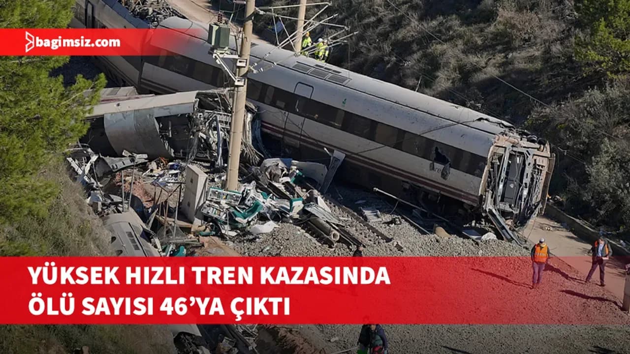 İspanya'daki tren faciasında ölü sayısı 46'ya yükseldi!...