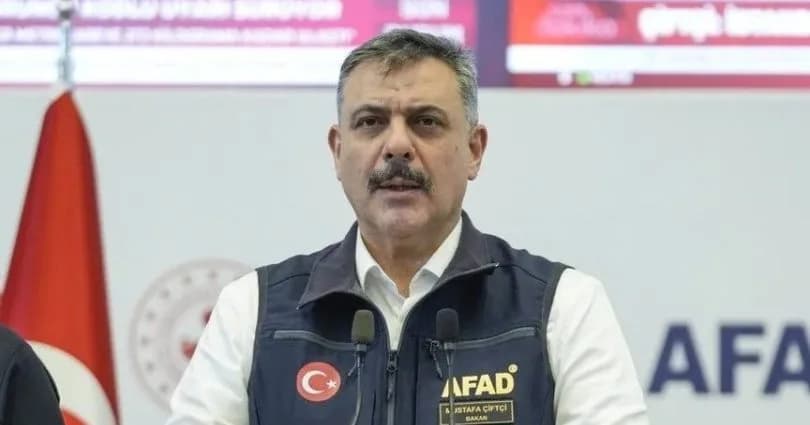 Türkiye İçişleri Bakanı Çiftçi’den kuvvetli yağış ve fırtına uyarısı