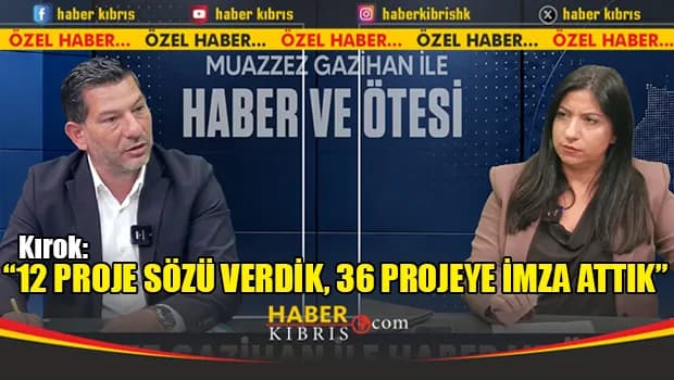 Kırok: “Projelerimizle Verdiğimiz Sözlerin Üç Katını Gerçekleştirdik”