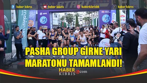 Pasha Group Girne Yarı Maratonu Tamamlandı!