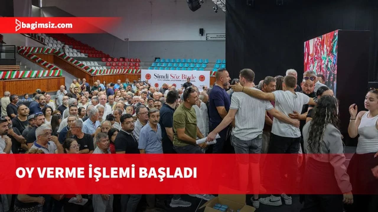 CTP Milletvekili Aday Belirleme ve Sıralama Kurultayı’nda oy verme işlemi başladı