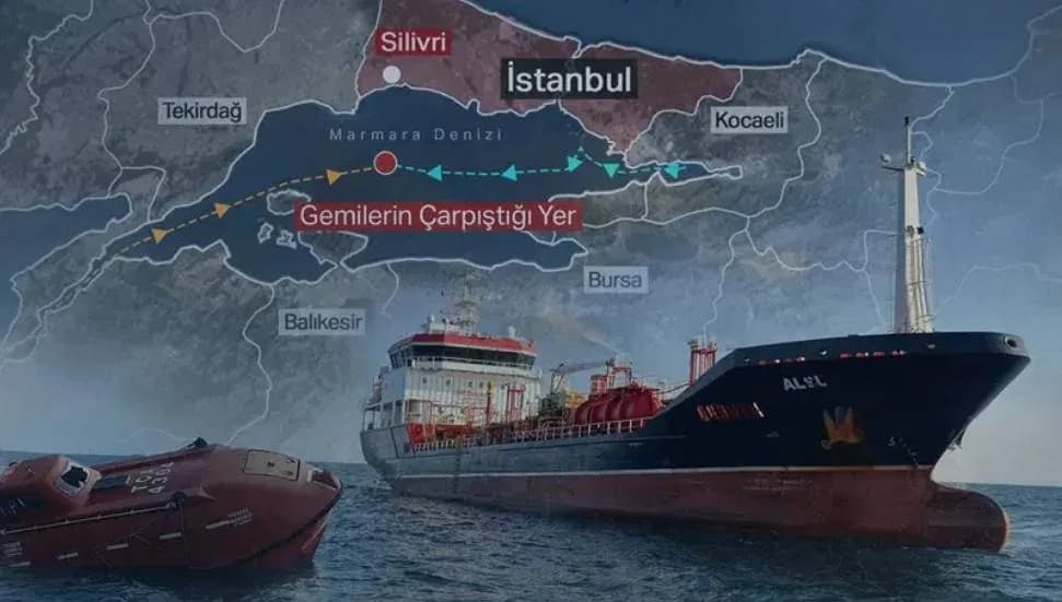 Marmara'daki gemi kazası: 56 gün sonra bir erkek naaşına ulaşıldı