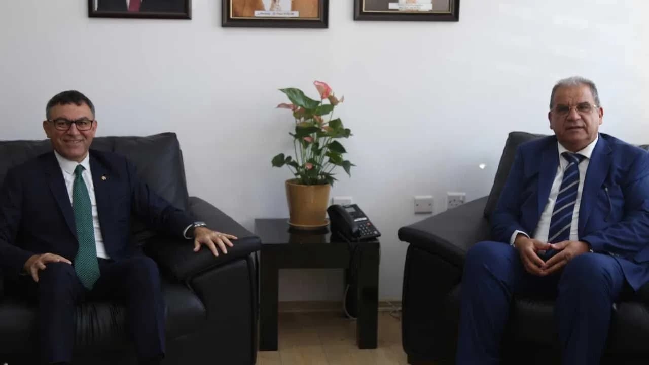 Bakan Sucuoğlu, Turkcell Genel Müdürü Küçüközdemir ve beraberindeki heyeti kabul etti
