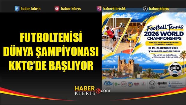 Futboltenisi Dünya Şampiyonası KKTC’de Başlıyor