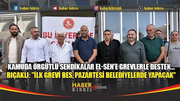 Bıçaklı: "İlk grevi BES, pazartesi belediyelerde yapacak”