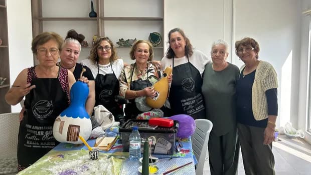 Geçitkale-Serdarlı Belediyesi El Sanatları Atölyesi yenilendi