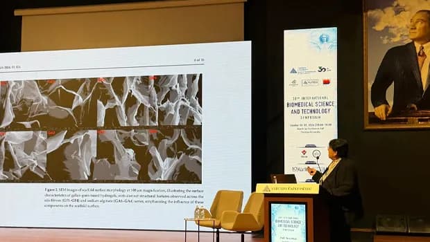 GAÜ, BIOMED 2026'da temsil edildi