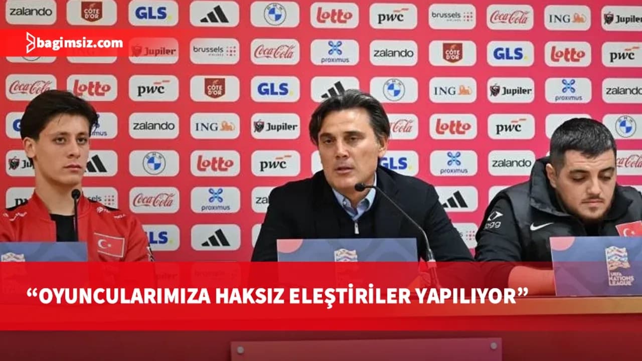 Türkiye A Milli Takım'da Belçika mesaisi: Vincenzo Montella eleştirilere yanıt verdi