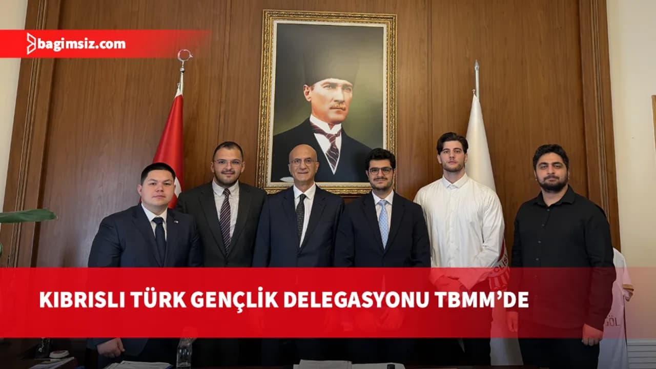 Kıbrıs Türk Öğrenci ve Gençlik Delegasyonundan TBMM’de üst düzey ziyaretler…