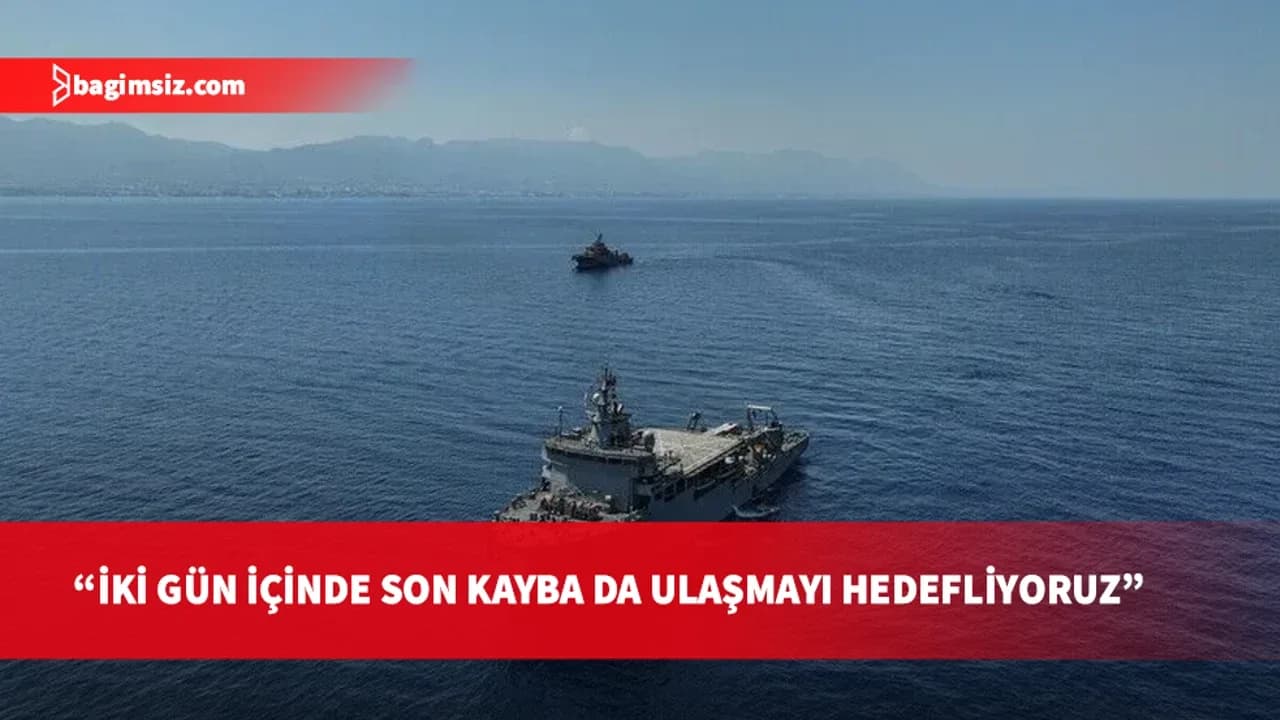 Arama ekibi yetkilisi Okan Taktak: 10 milyon metrekarelik deniz tabanı tarandı