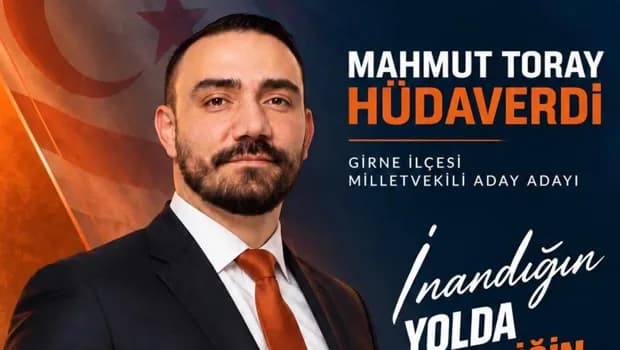 Hüdaverdi, UBP’den aday adaylığını duyurdu: “Takdir sizden, hizmet bizden”