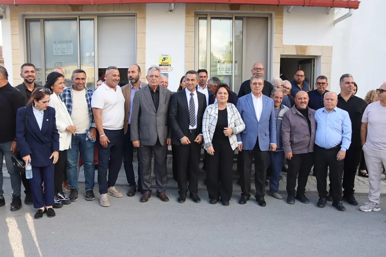 Başbakan Üstel, Dikmen’de Belediye Başkan Adayı ve vatandaşlarla buluştu