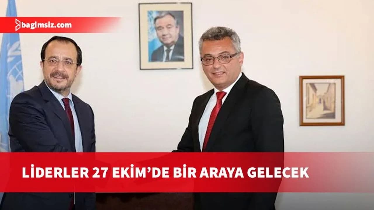 Erhürman ve Hristodulidis, 27 Ekim'de ara bölgede görüşecek